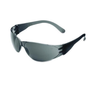 Checklite Safety Glasses, Frameless, Gray Single Hard Coat Scratch-Resistant Lens
