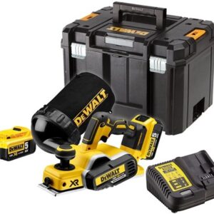 Dewalt dcp580p2 cordless planer 18v 5.0ah li-ion